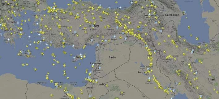 Εικόνα σοκ! Τέλος οι πτήσεις πάνω από τη Συρία